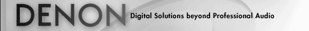 DENON Digital Solutions & Professional Audio