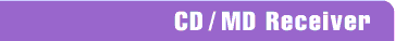 CD/MD Receiver
