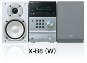 CD/MD�`���[�i�[�A���v�V�X�e�� X-B8(W) �ڍ׃y�[�W��